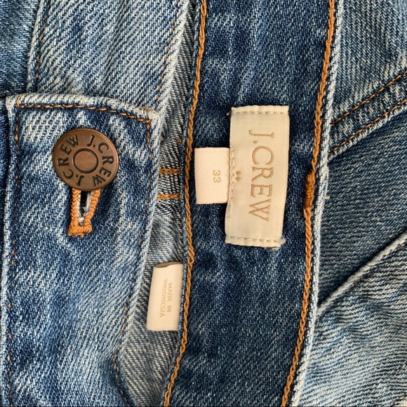 J. Crew Distressed Denim Shorts - Picture 3 of 3